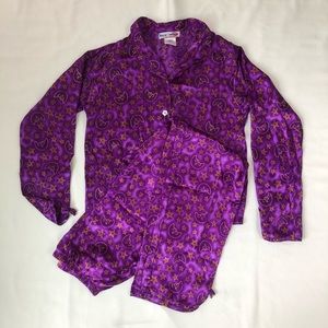 Celestial Shiny Moon and Stars Pajama Set